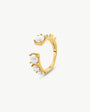 Offener Ring Perlen 4 und 5mm Goldenen Essence