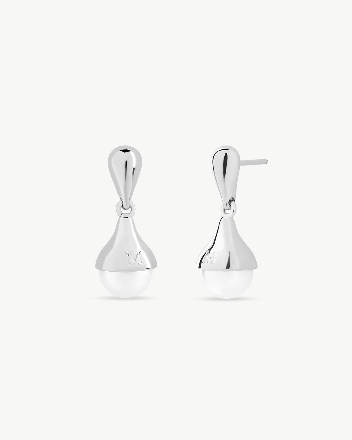 Perlenohrringe  8mm Drop