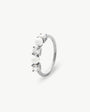 Pearl and Zirconia Ring