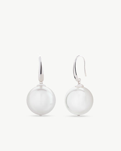 Pearl Earrings 16mm Majestic 