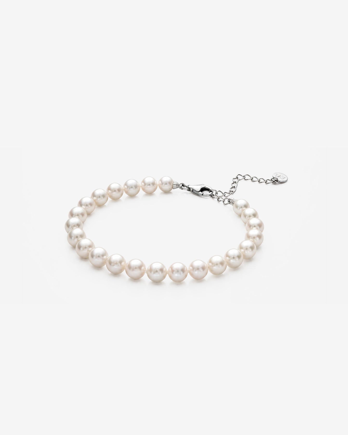 Pulsera Perlas 8mm Blancas Lyra