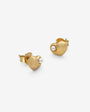 Pendientes Corazón con Perla Tiny Treasure
