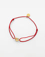 Armband aus Kordel mit Herz und Perle Tiny Treasure