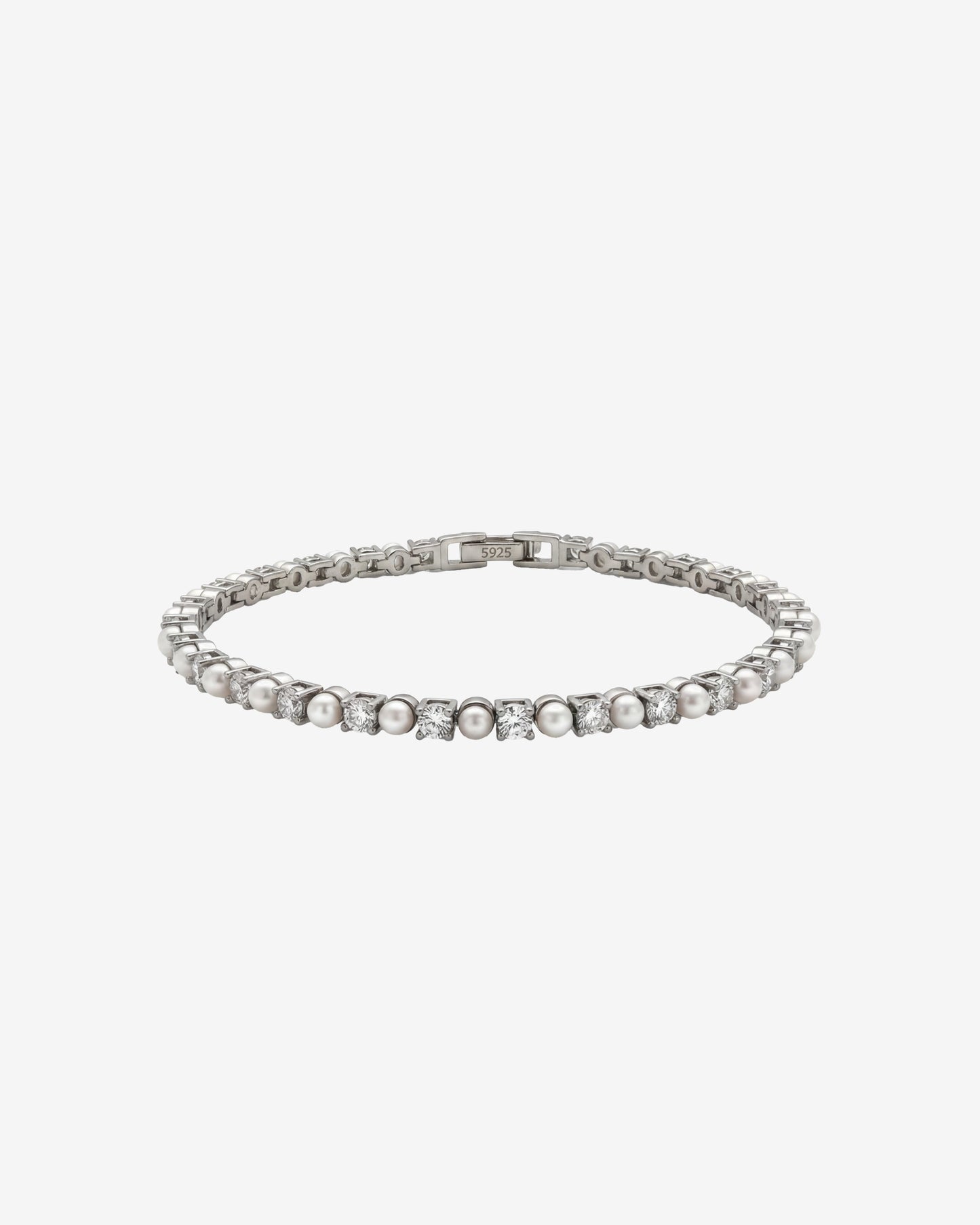 Pulsera Circonitas y Perlas Éclat