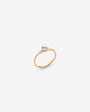 Ring mit Perle und Diamanten Gold