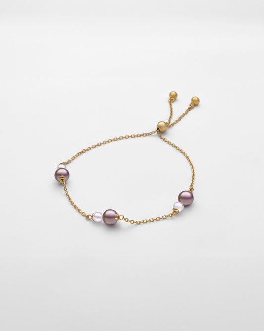 Pulsera Dúo Perlas de color Duet