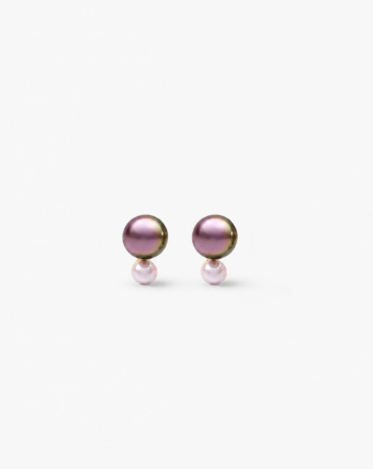 Pendientes con Perlas de color Duet