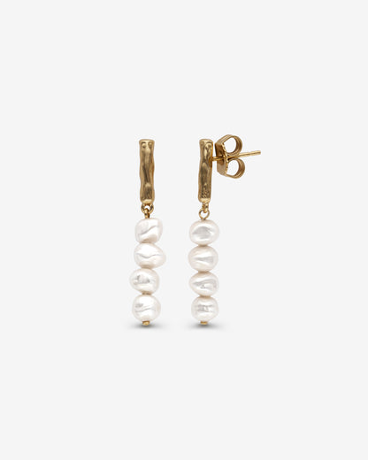 Pendientes largos Perlas Baroque