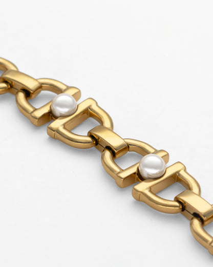 Glieder- und Perlenarmband Equus 