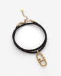  Ledergliederkette mit Perle Equus