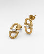Pendientes Eslabones y Perlas Equus