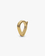 Gold Charm Ring 8mm