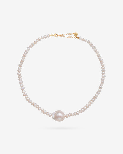 Choker with Pearl Baroque 