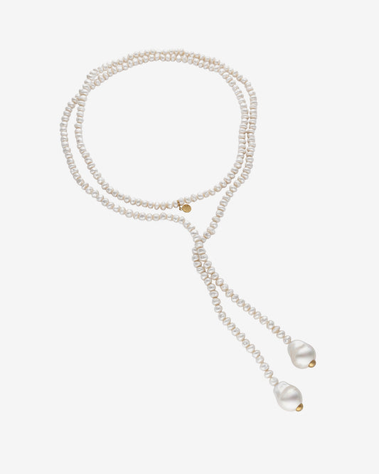 Collar abierto Perlas barrocas Baroque