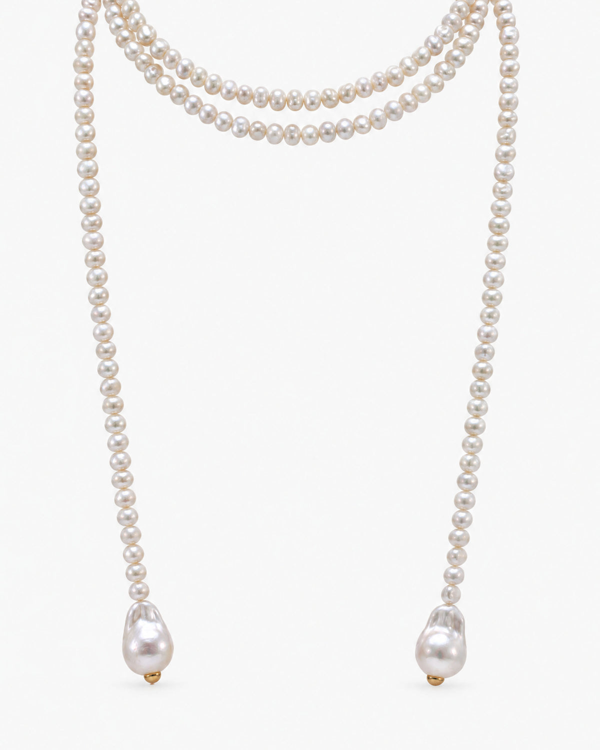 Collar abierto Perlas Baroque