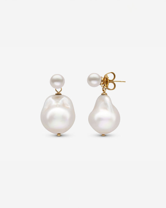 Pendientes Perla barroca Baroque