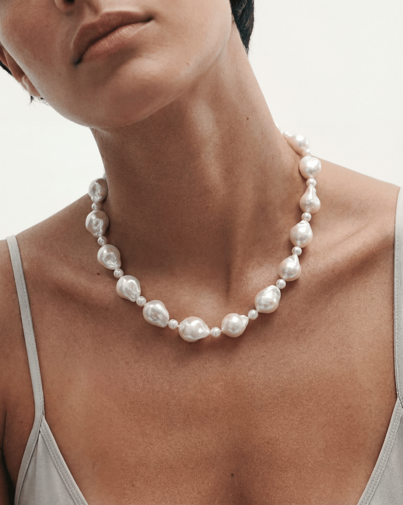 Gargantilla Perla grande Baroque