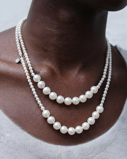 Necklace, Long double-wrap, Essence 