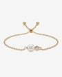 Pulsera extensible Lysé dorada