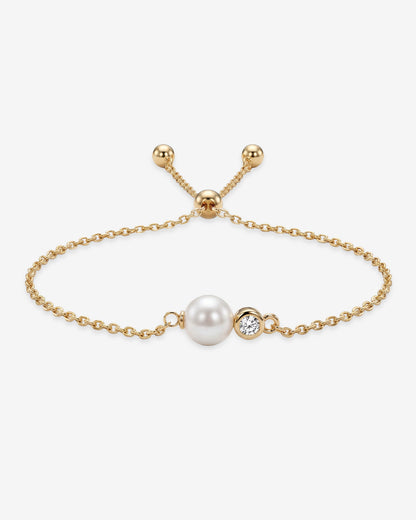 Pulsera extensible Lysé dorada