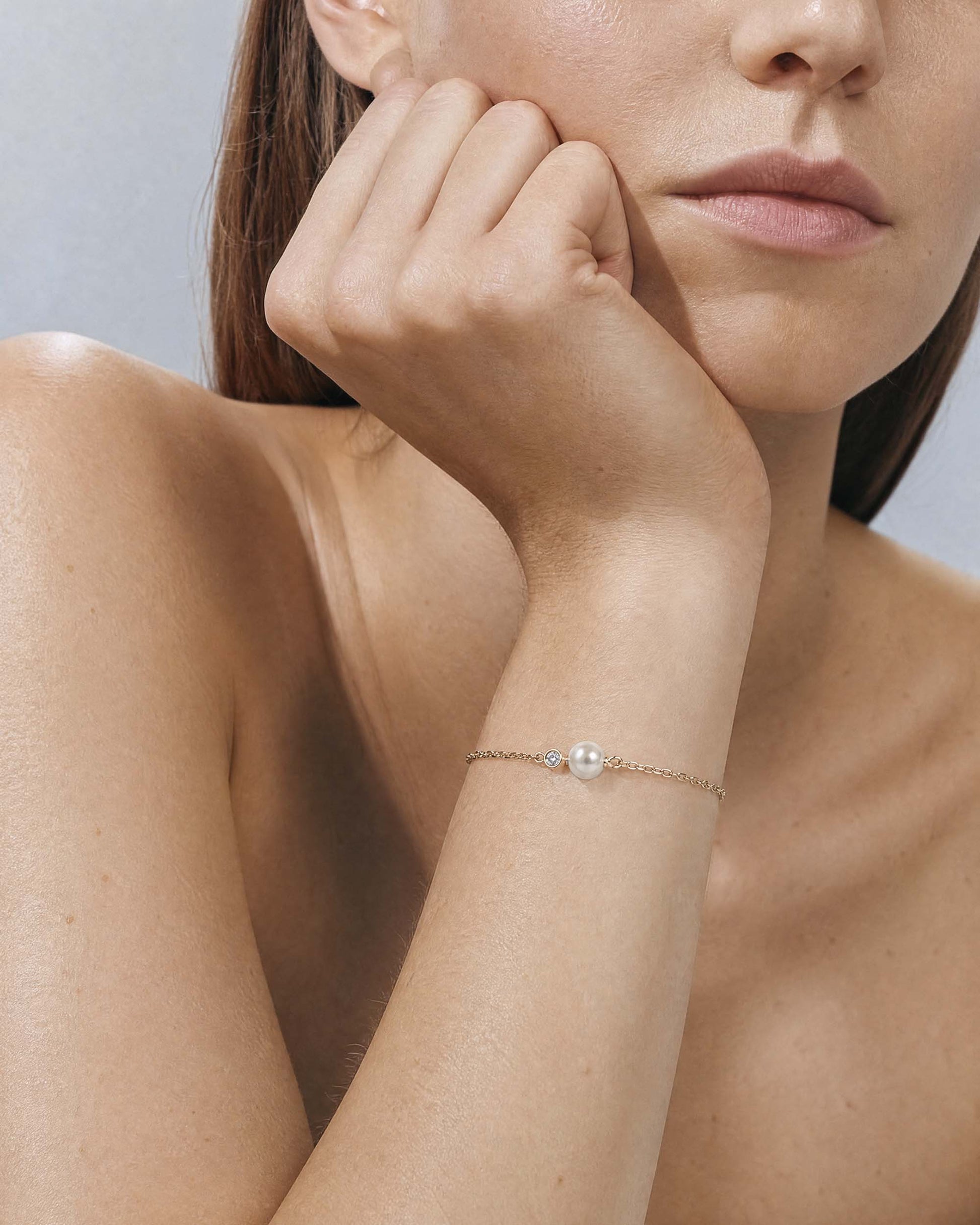 Pulsera extensible Lysé dorada