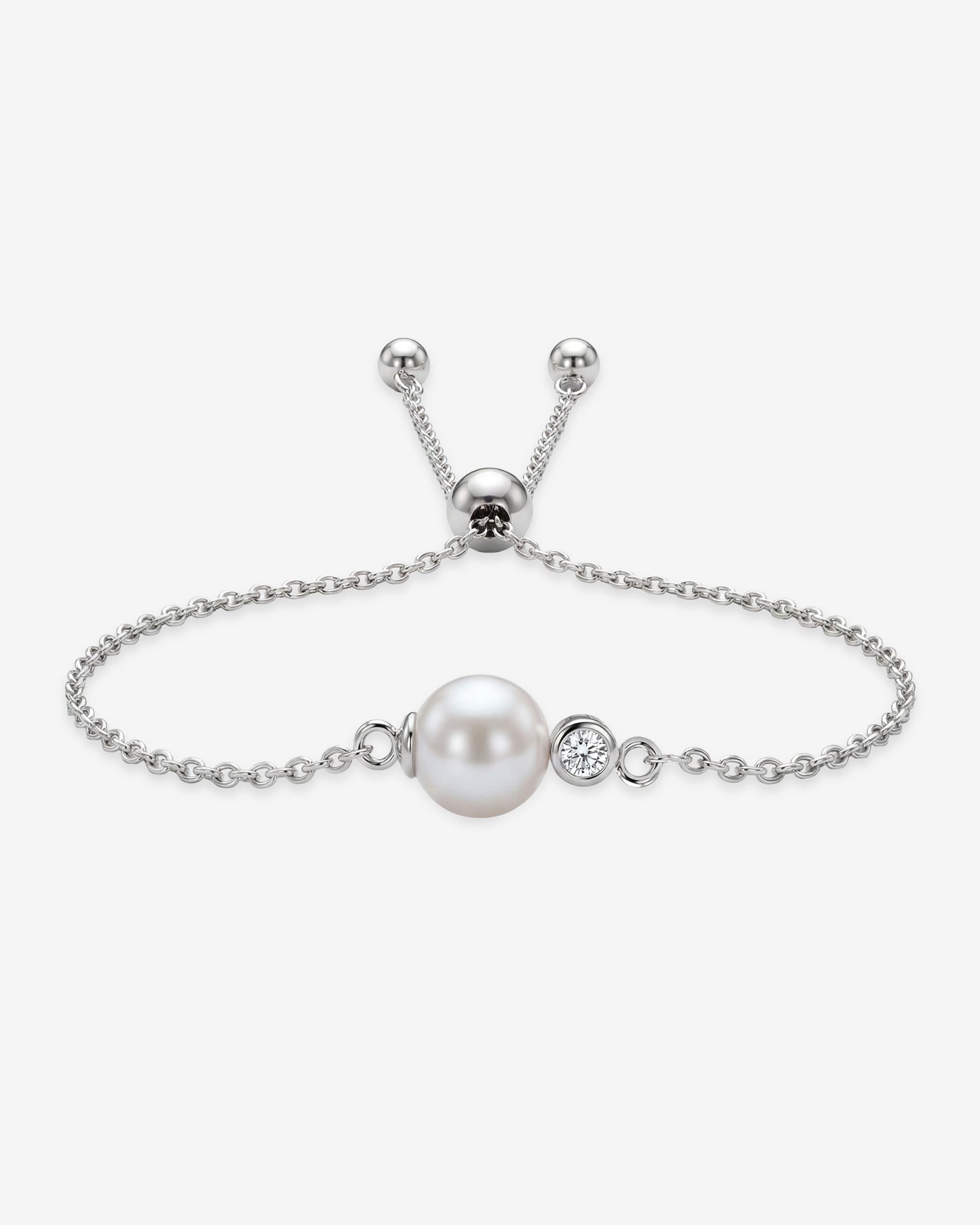 Pulsera extensible Lysé plateada