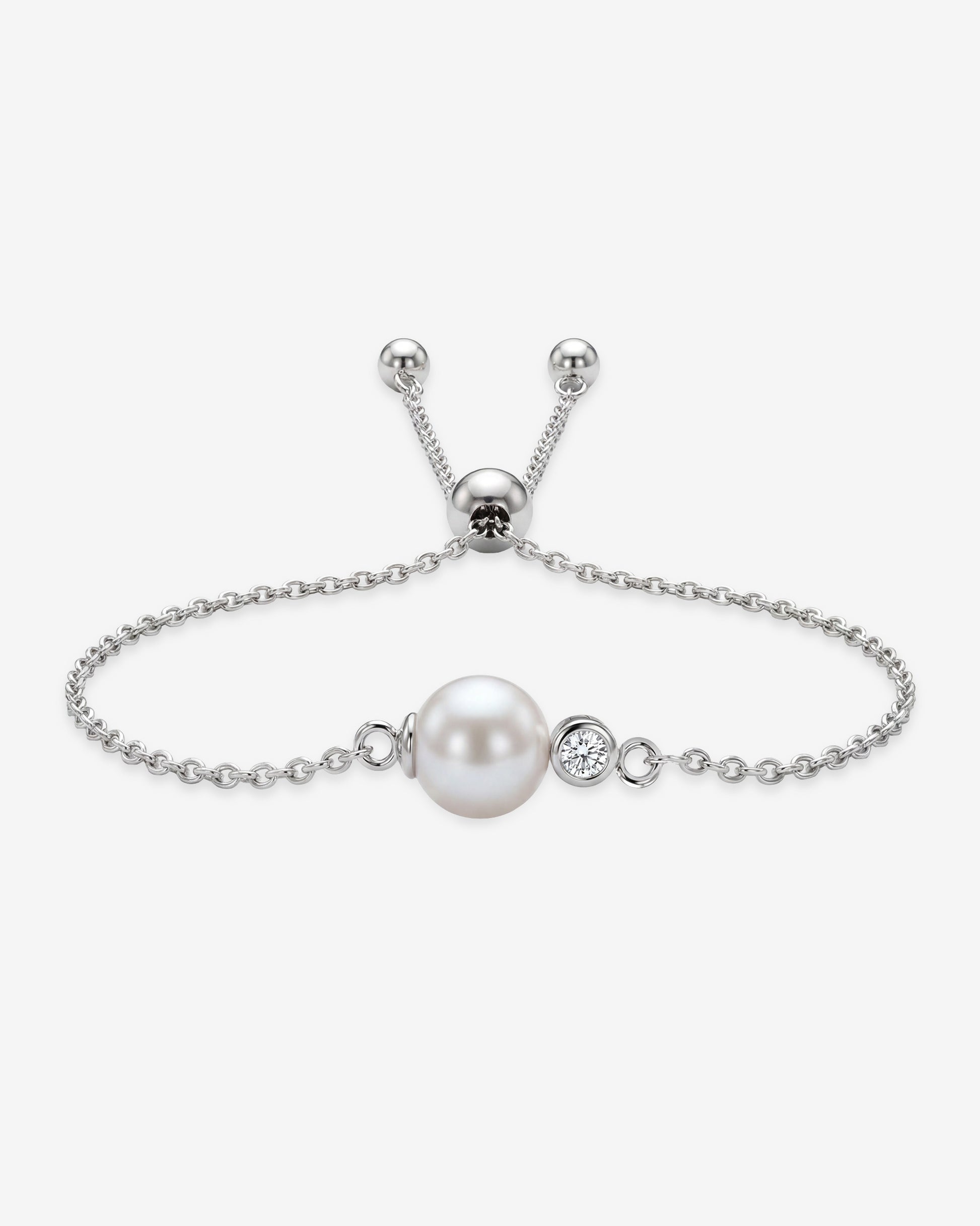 Pulsera extensible Lysé plateada