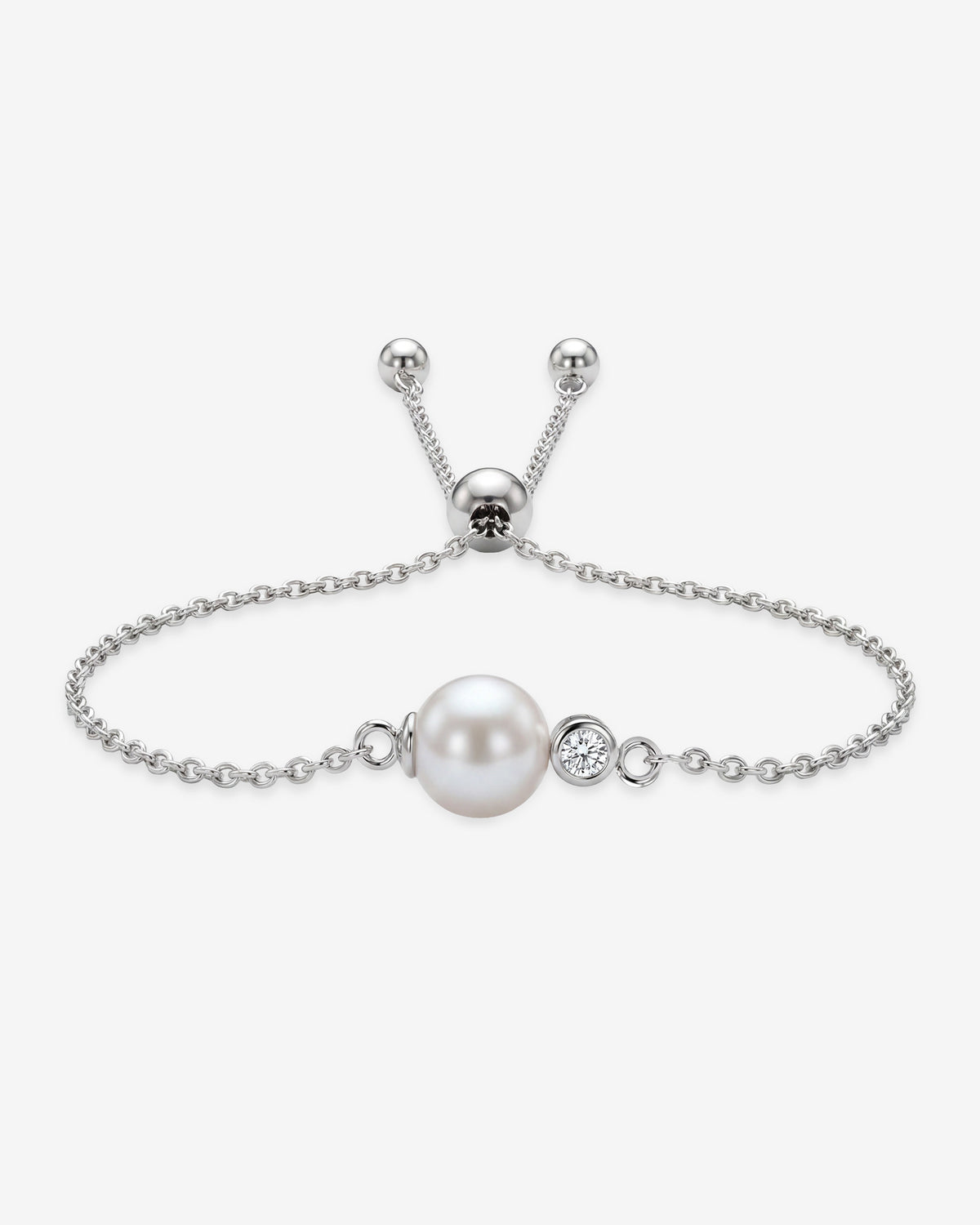 Pulsera extensible Lysé plateada