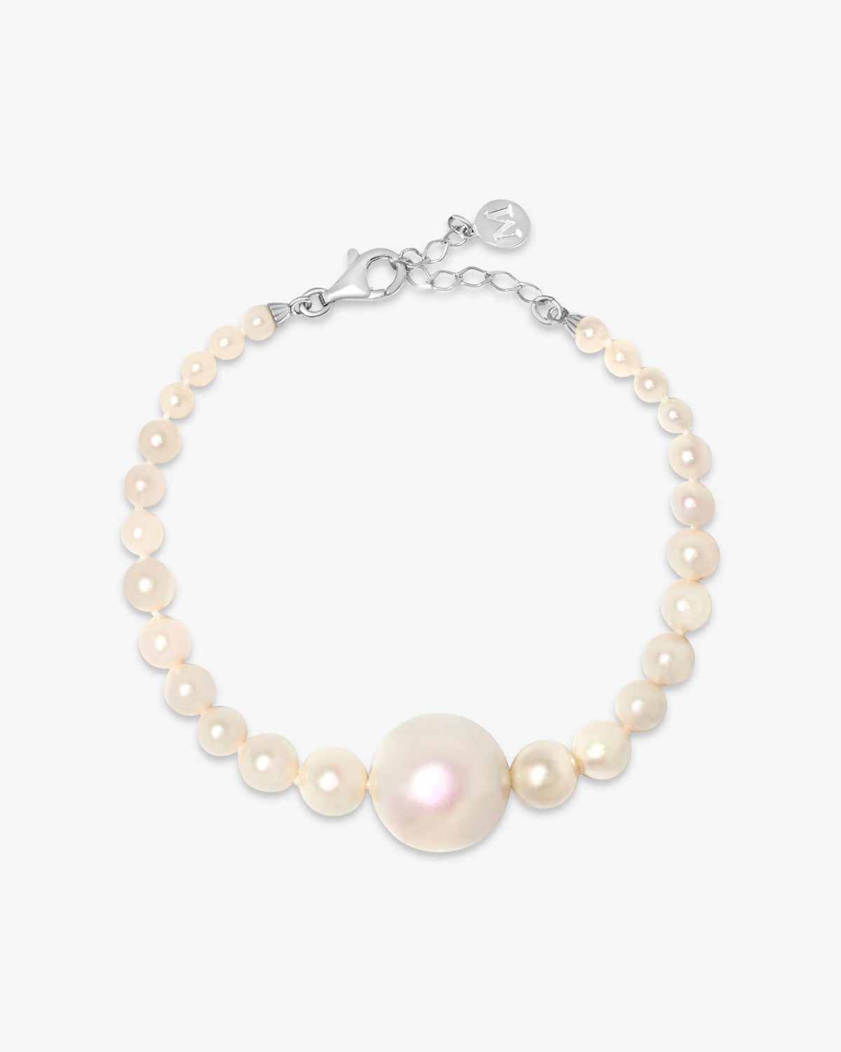 Gradient pearl bracelet Lune