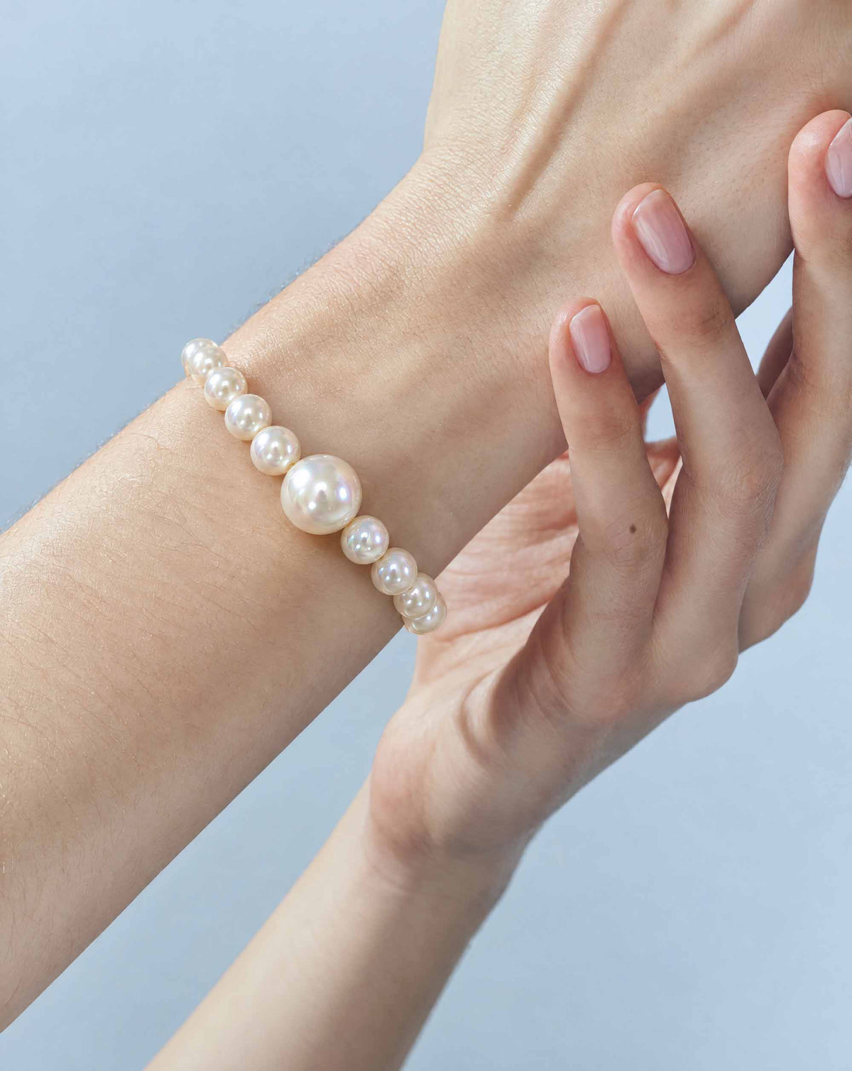 Pulsera de perlas en degradé Lune
