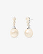 Pearl drop earrings Lune