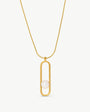 10mm Goldperlenkette Atenea