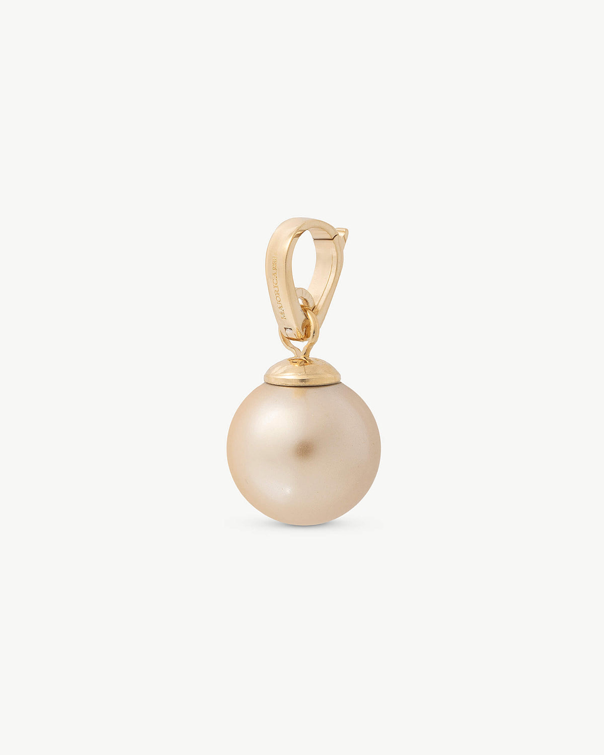 Champagner-Perlenanhänger Charm&Glow
