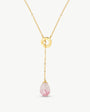 Pearl Necklace 12mm Bicolor Ruby Luar