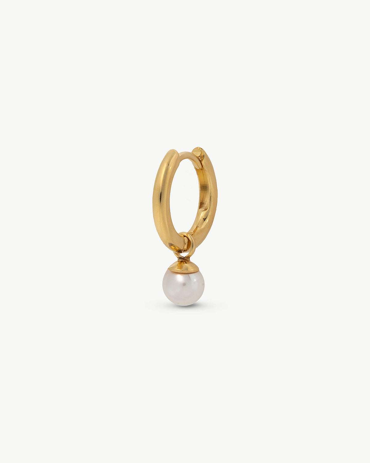 Pearl Earring White Mini Charms