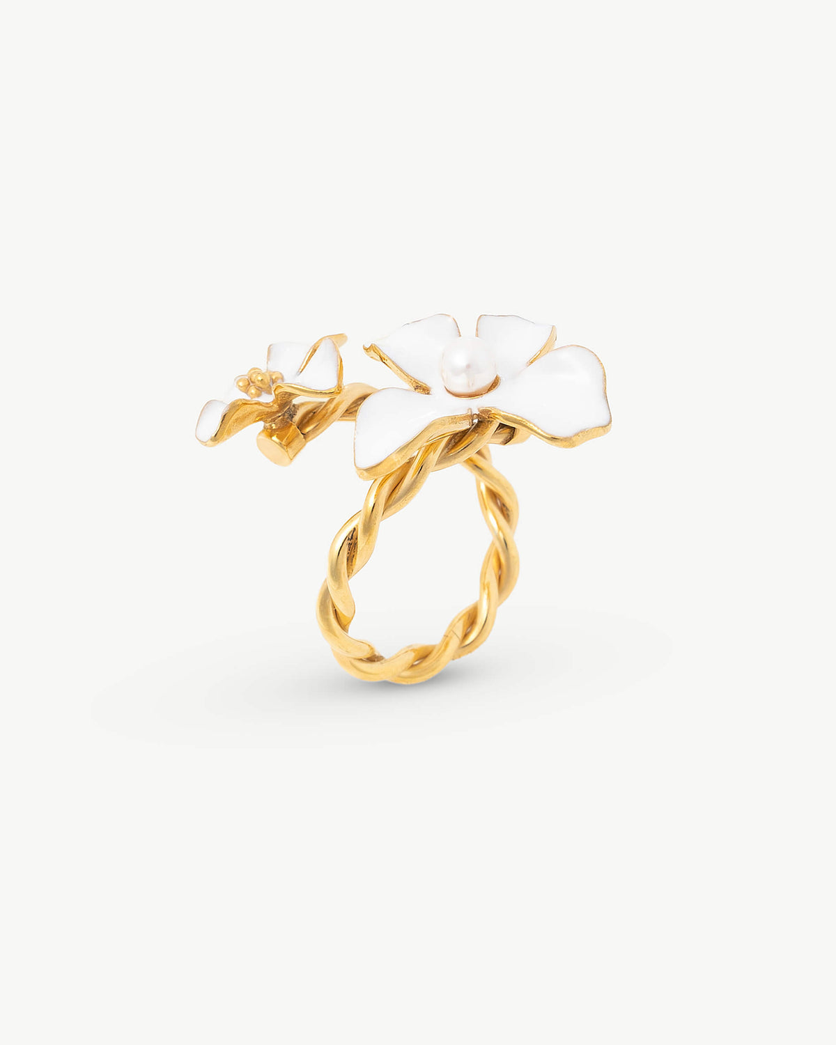 Weißer Ring Flowers