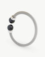 Armband mit zwei schwarzen Perlen Tender