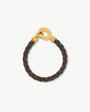 Braunes Armband Braid