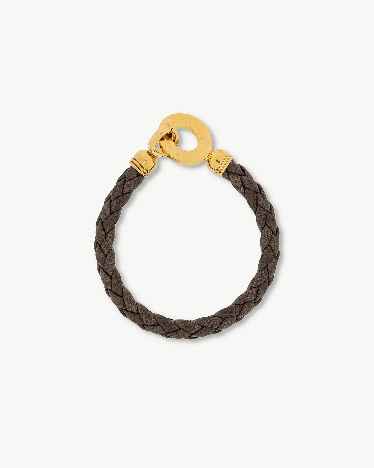 Braunes Armband Braid