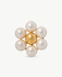 Pearl Brooch Flower White Kate
