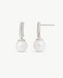 8 mm Perlenohrringe Espiga