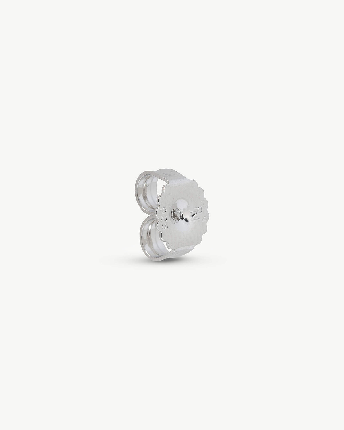 Earring Closure 6mm Silver Servicie