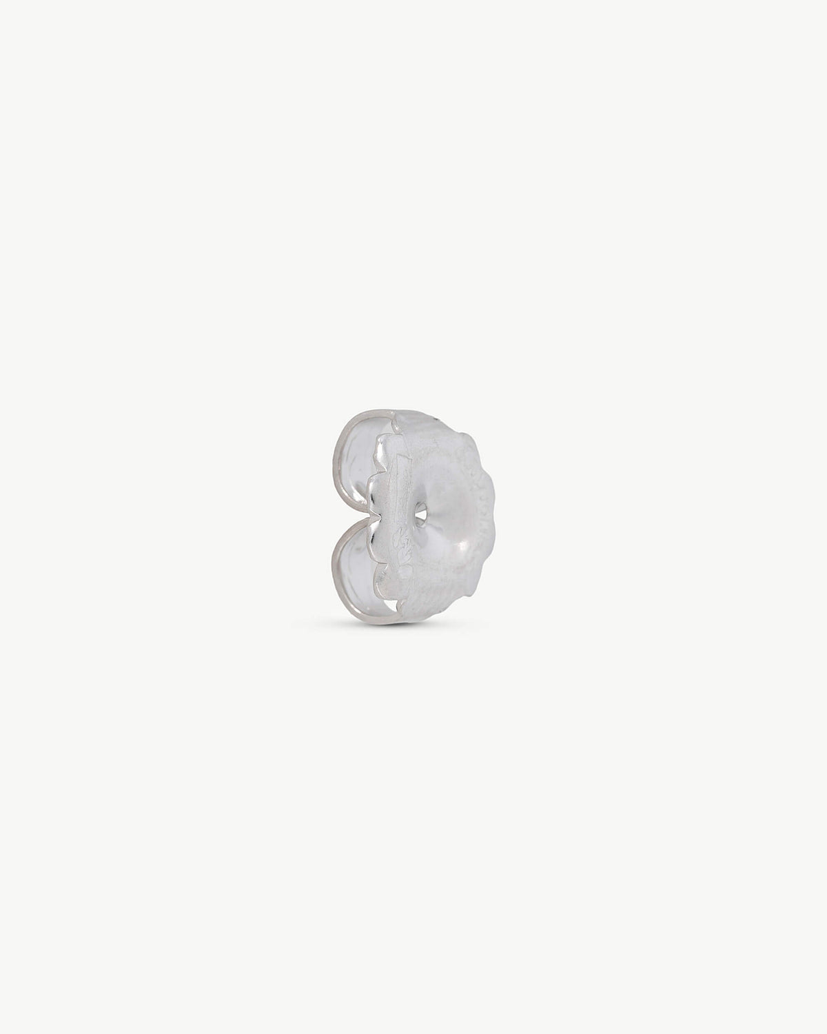 9 mm silberner Ohrringverschluss Servicie