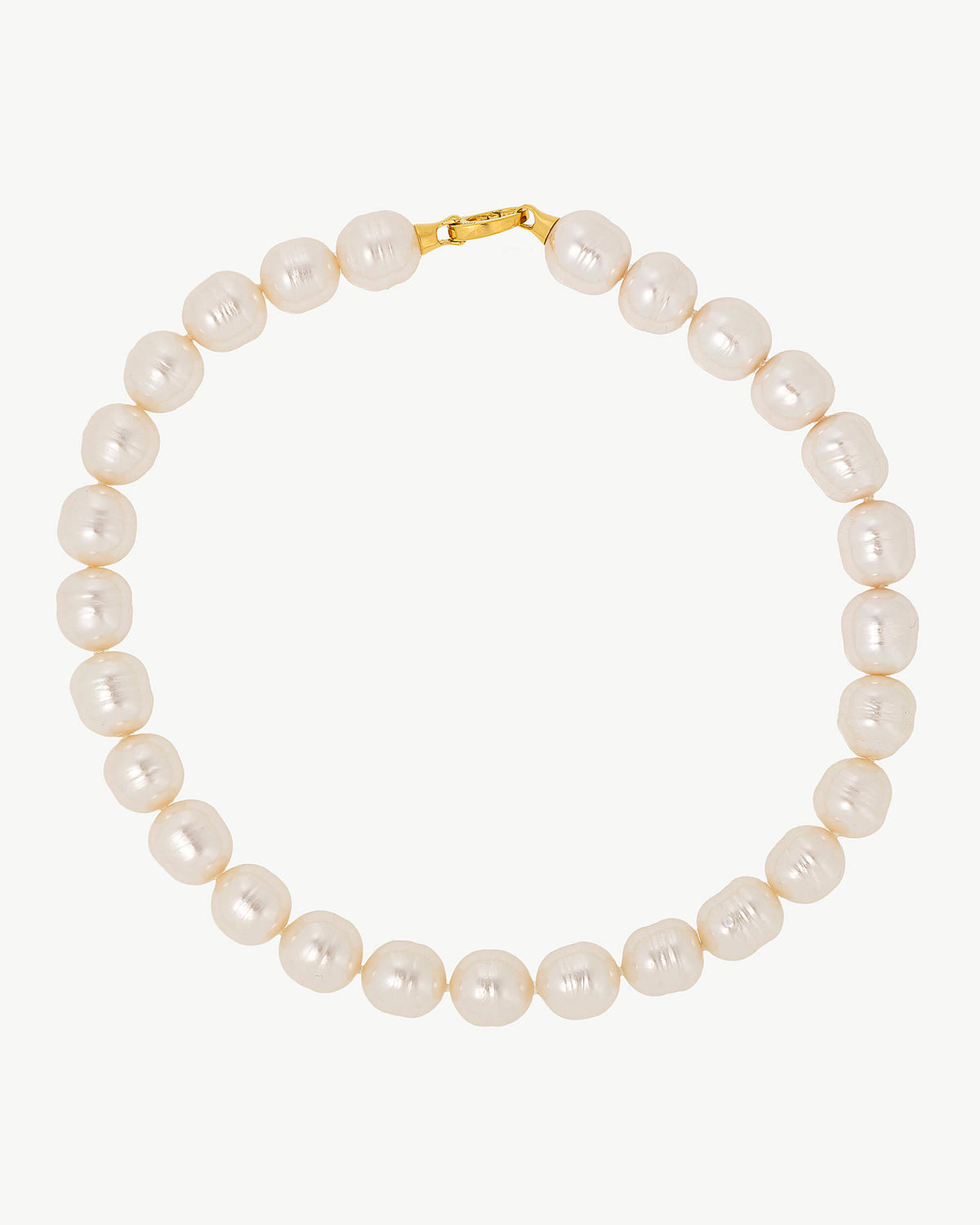Goldene Barockperlenkette Lyra
