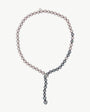 Pearl Necklace 8mm Multicolor Degradé