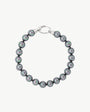 Pulsera Perlas 8mm Gris Lyra