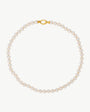 Collar Perlas 8mm de 45cm Dorado Lyra