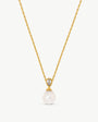 Goldene Perlenkette Selene