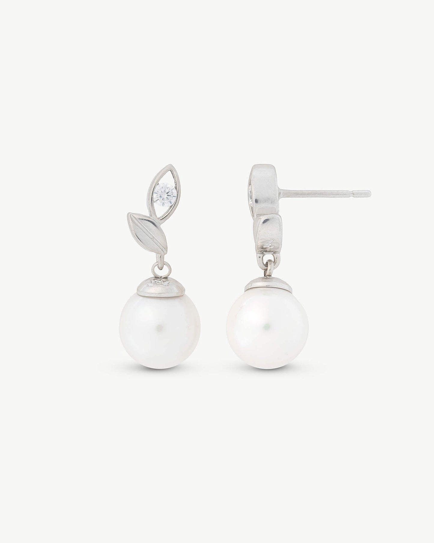 Cerchietti orecchini oro bianco gancio a scomparsa 8 mm Cerchietti orecchini oro bianco gancio a scomparsa 8 mm