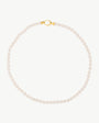 Collar Perlas 6mm de 45cm Dorado Lyra